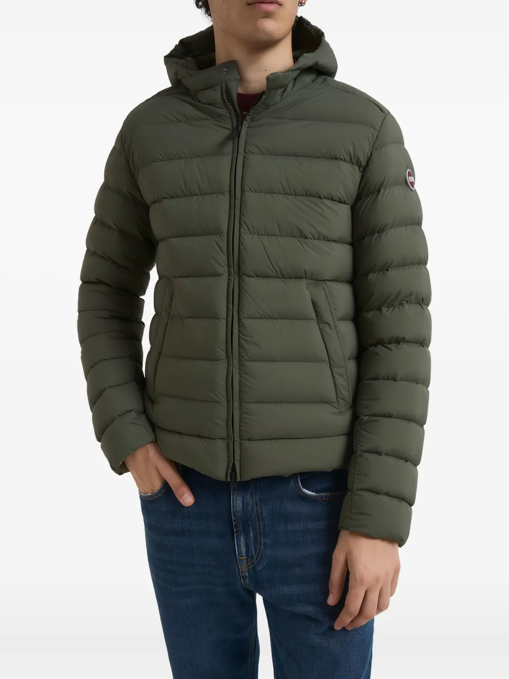 Colmar hooded padded coat | Green | Image 1