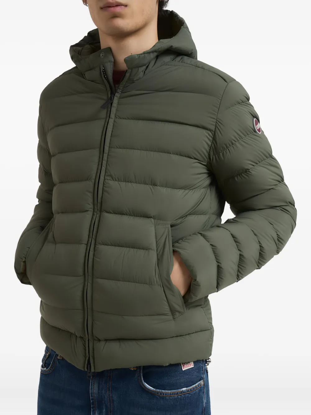 Colmar hooded padded coat - Groen