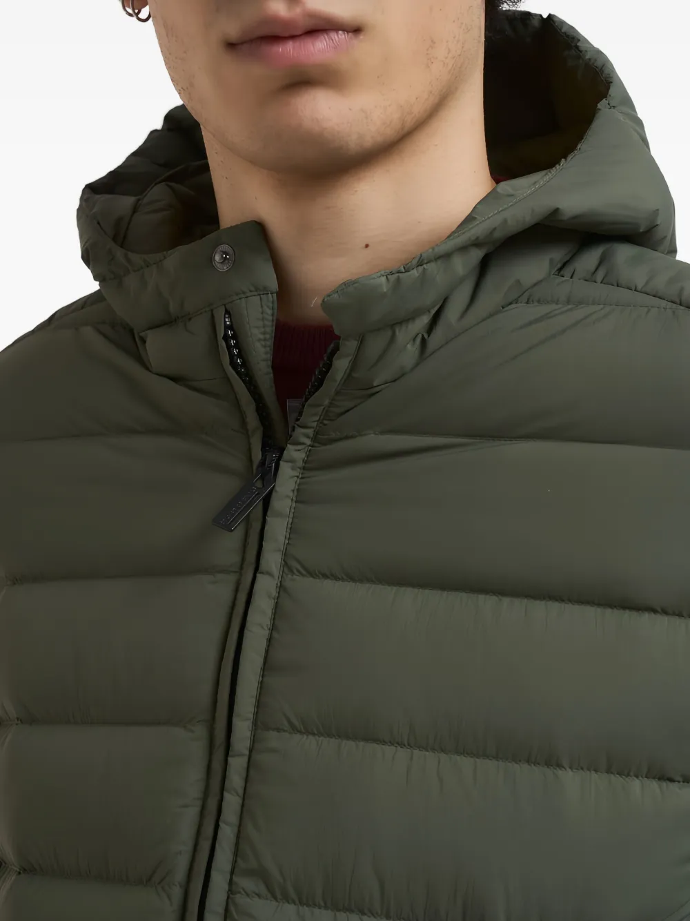 Colmar Gewatteerde jas met capuchon Groen