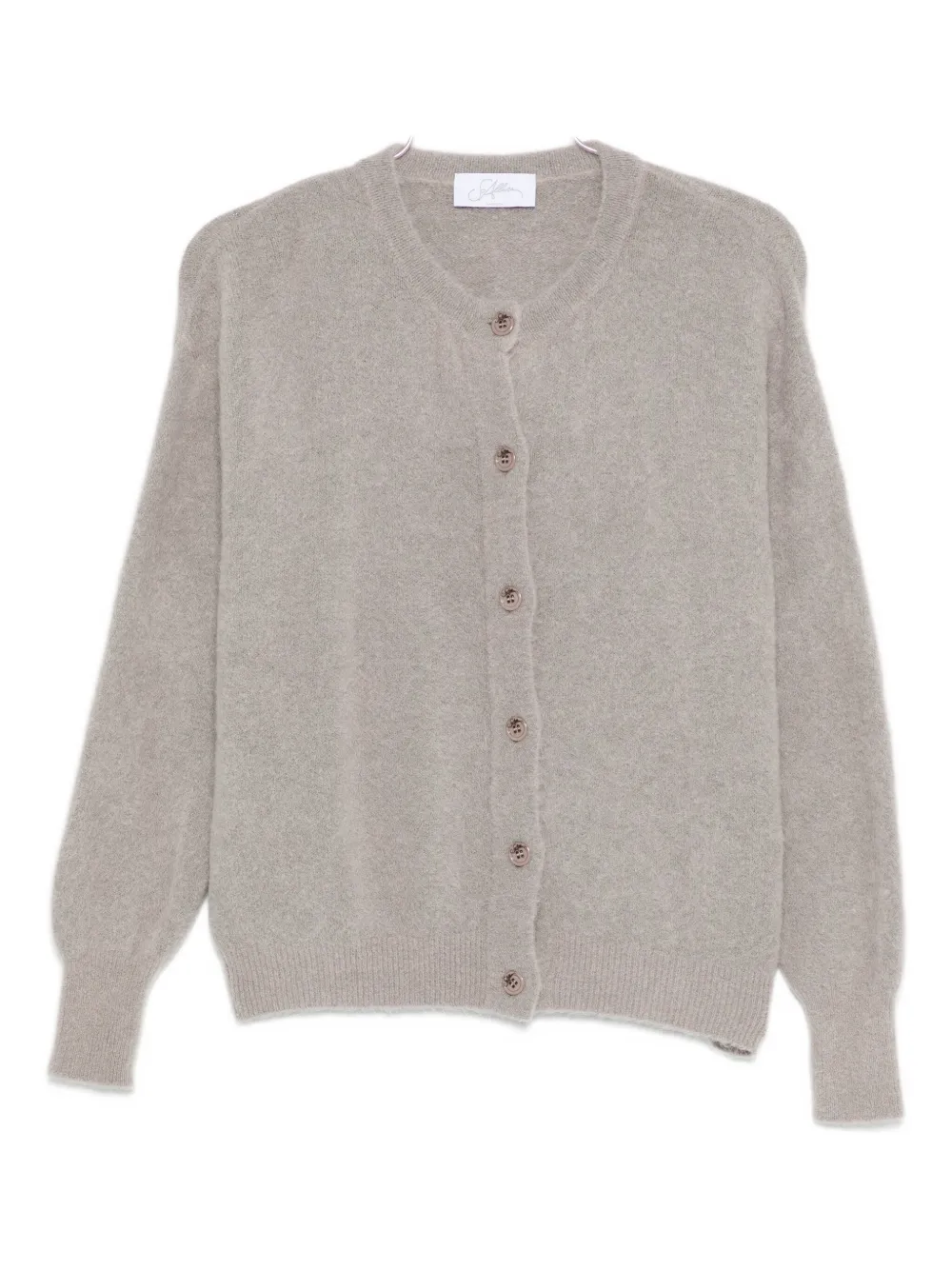 So Allure Wool Cardigan In Neutral