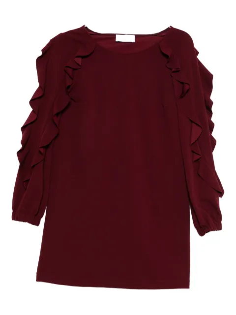 SO ALLURE ruffled dress