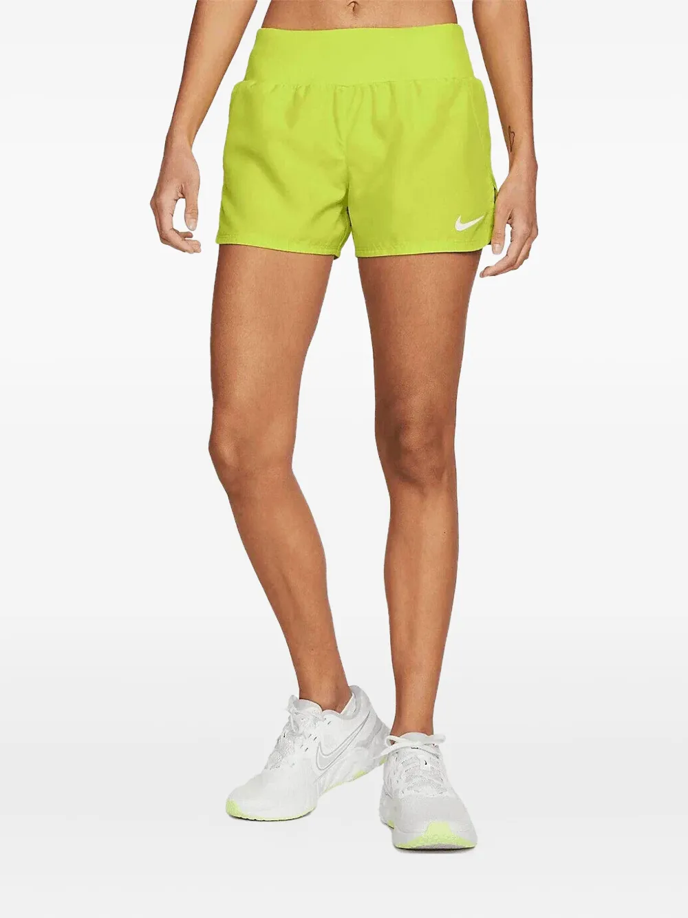 Nike Crew running shorts | Green | Image 1