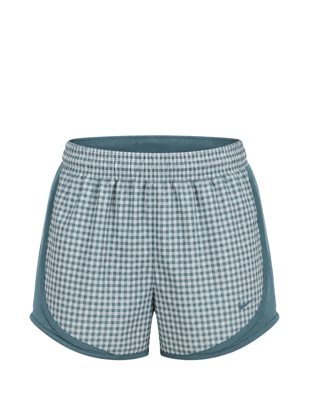 Nike Tempo Lauf-Shorts mit Vichy-Karo - Blau
