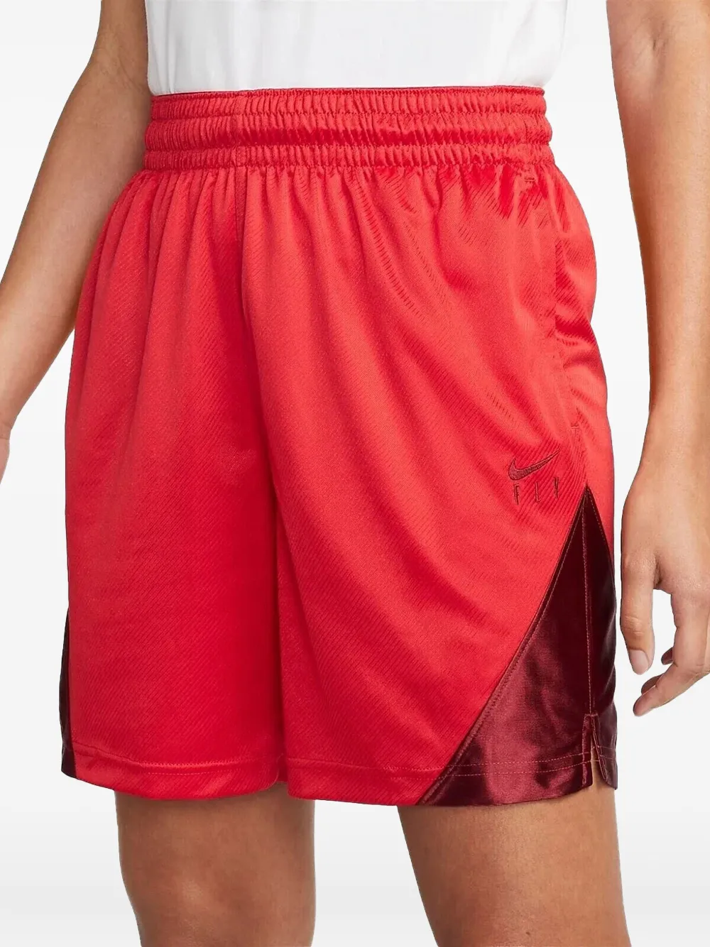 Nike Dri-fit Isofly Basketball Shorts In Red