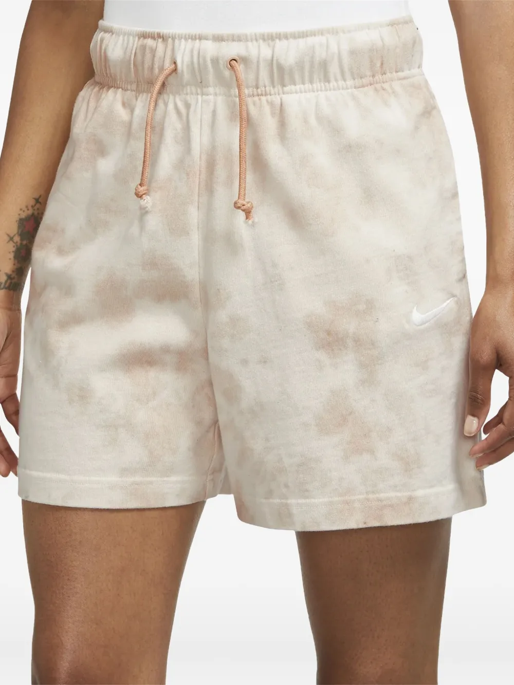 Nike drawstring jersey shorts | Neutrals | Image 1