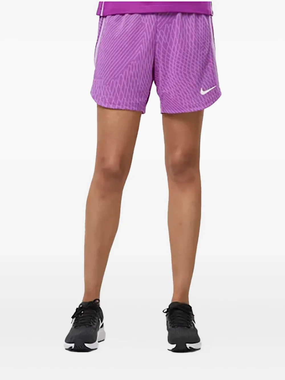 Nike Swoosh shorts | Purple | Image 1