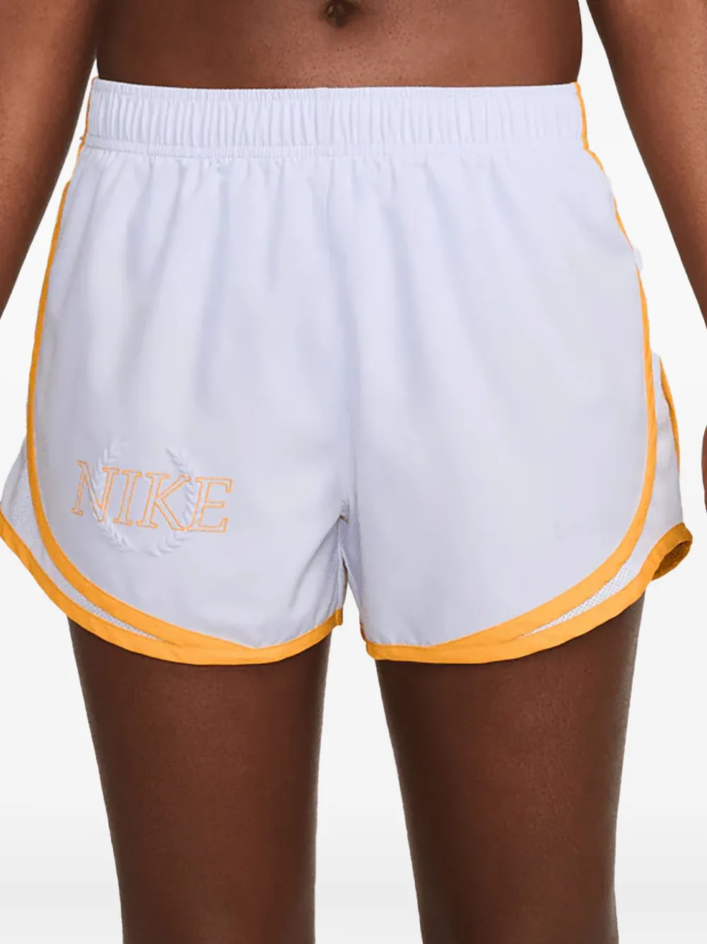 Nike Logo-detail Shorts In Purple