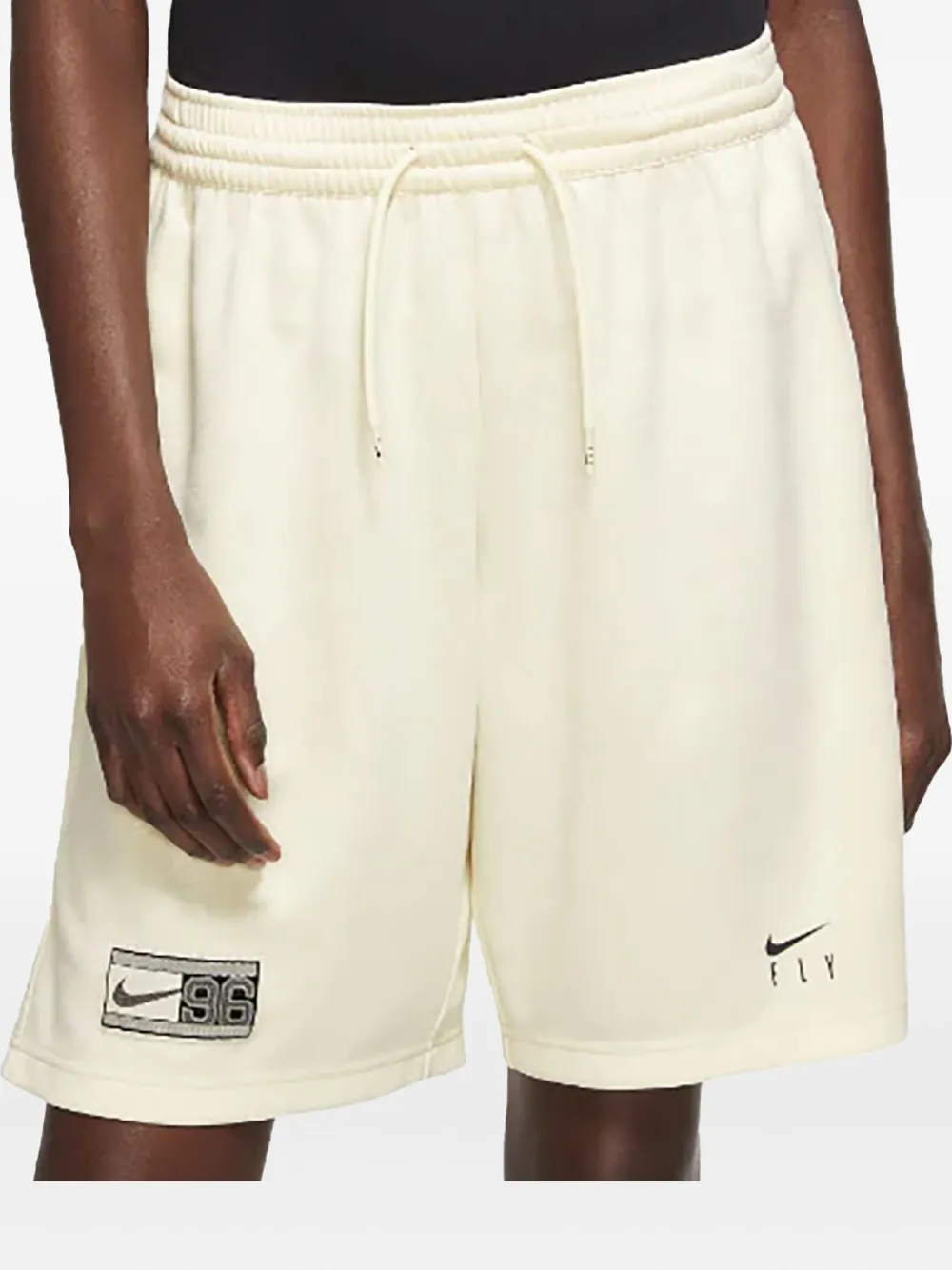 Nike Swoosh Shorts In White