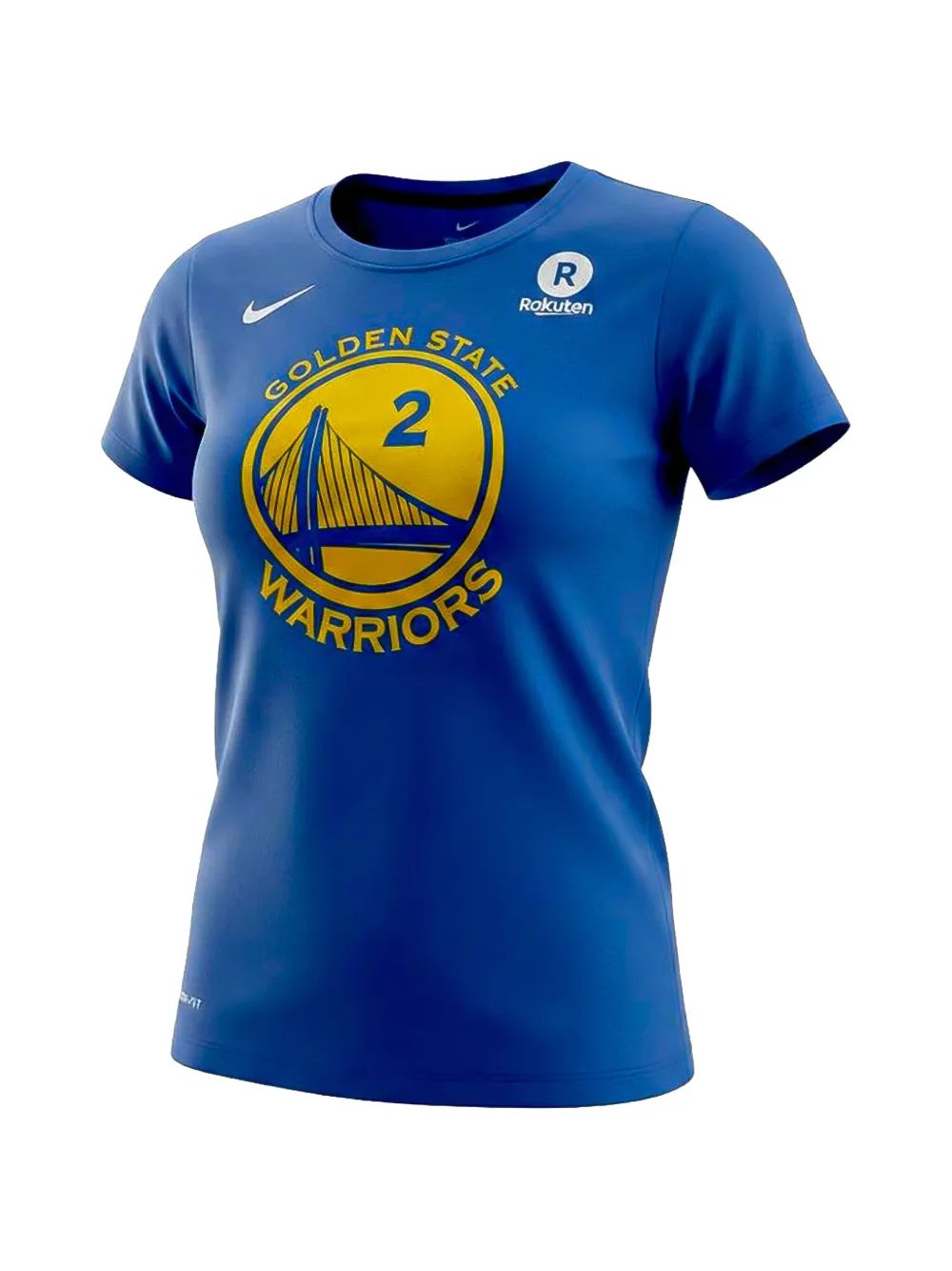 Nike x NBA Golden State Warriors Name & Number Bell T-Shirt - Blau