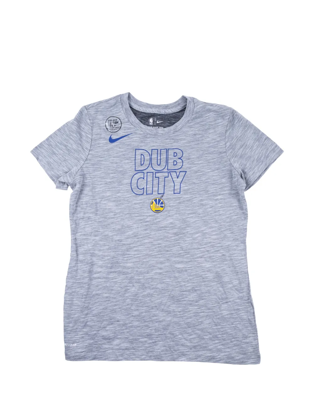 Nike NBA GSW Dub City Dri-Fit Essential T-shirt - Grigio
