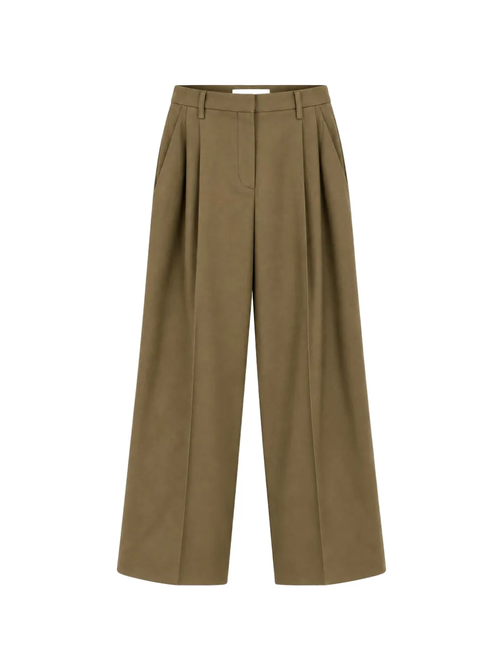 Christian Wijnants pleated wide-leg trousers - Grün