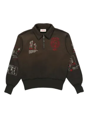 Samuel Zelig ハーフジップ Samuel Zelig Deli Quarter Zip Sweater - Oatmeal | Quarter