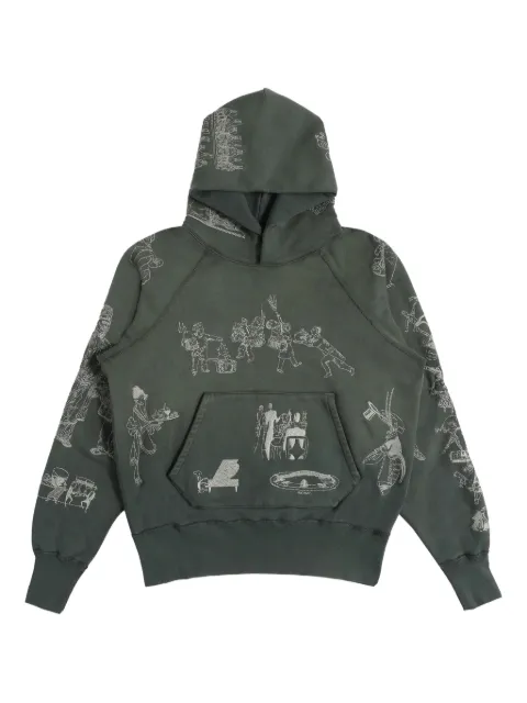 Samuel Zelig Restaurant graphic hoodie