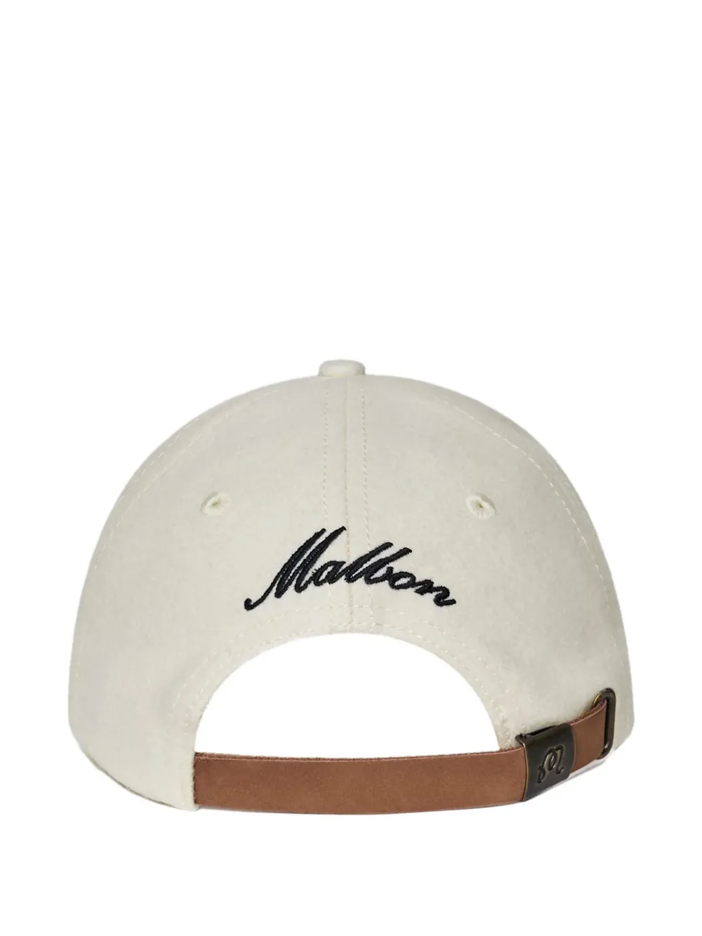 Malbon Golf Crest Dad hat - Wit