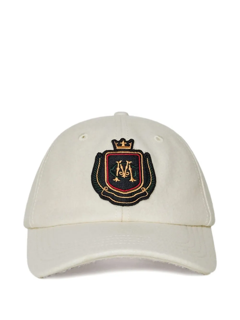 Malbon Golf Crest Dad hat - ホワイト Malbon Golf Crest Dad hat - ホワイト