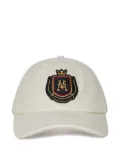 Malbon Golf Crest Dad hat - White