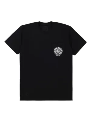 Chrome Hearts horseshoe-print T-shirt | Black | FARFETCH RO