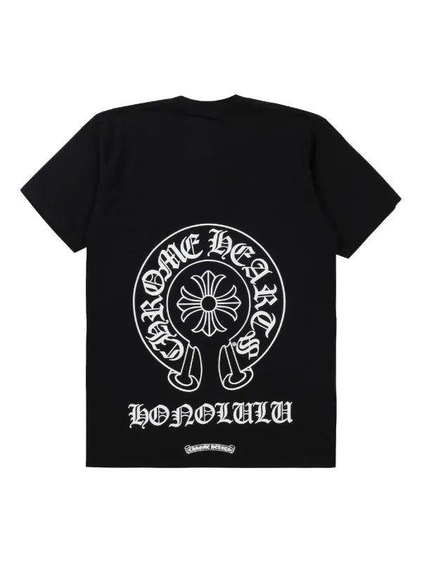 Chrome Hearts Honolulu Tシャツ（L） Chrome Hearts Horseshoe Honolulu t-shirt | Black | FARFETCH TR