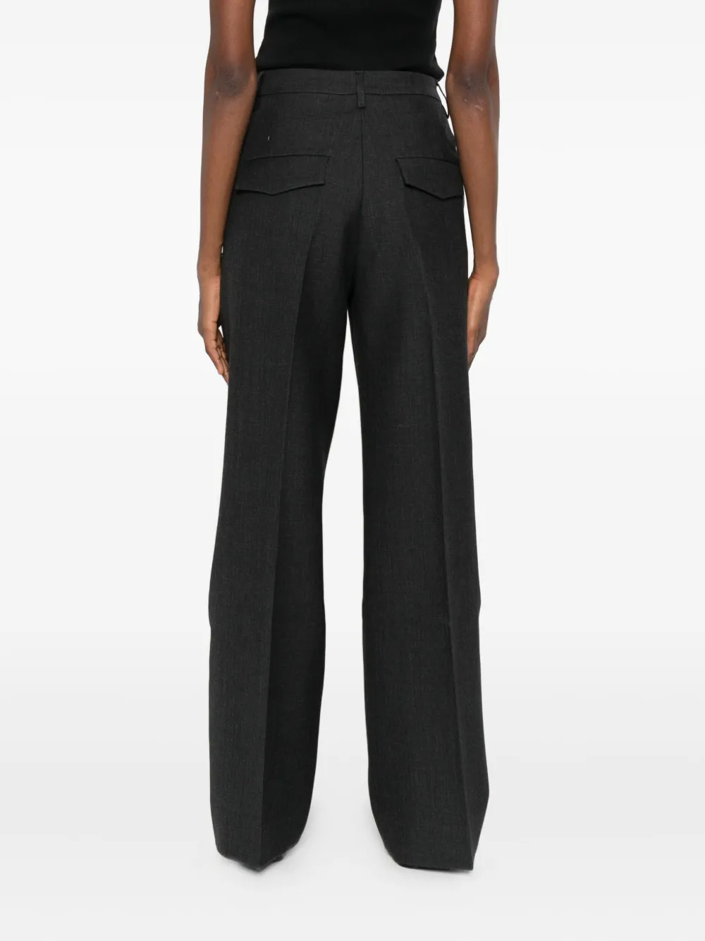 Herskind Pleated Pants In Gray