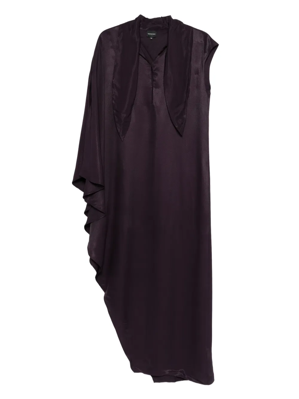 HERSKIND ruffled asymmetric dress | Purple | Image 1