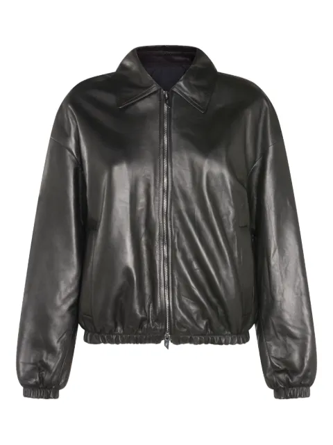 Salvatore Santoro zip leather jacket