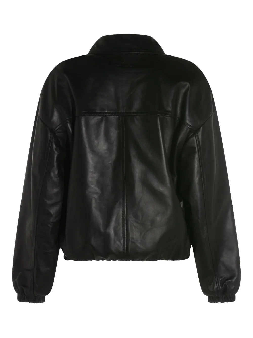 Salvatore Santoro Zip-up Leather Jacket In Black