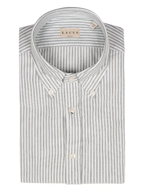 Xacus striped buttoned shirt
