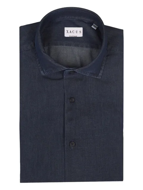 Xacus button-fastening shirt