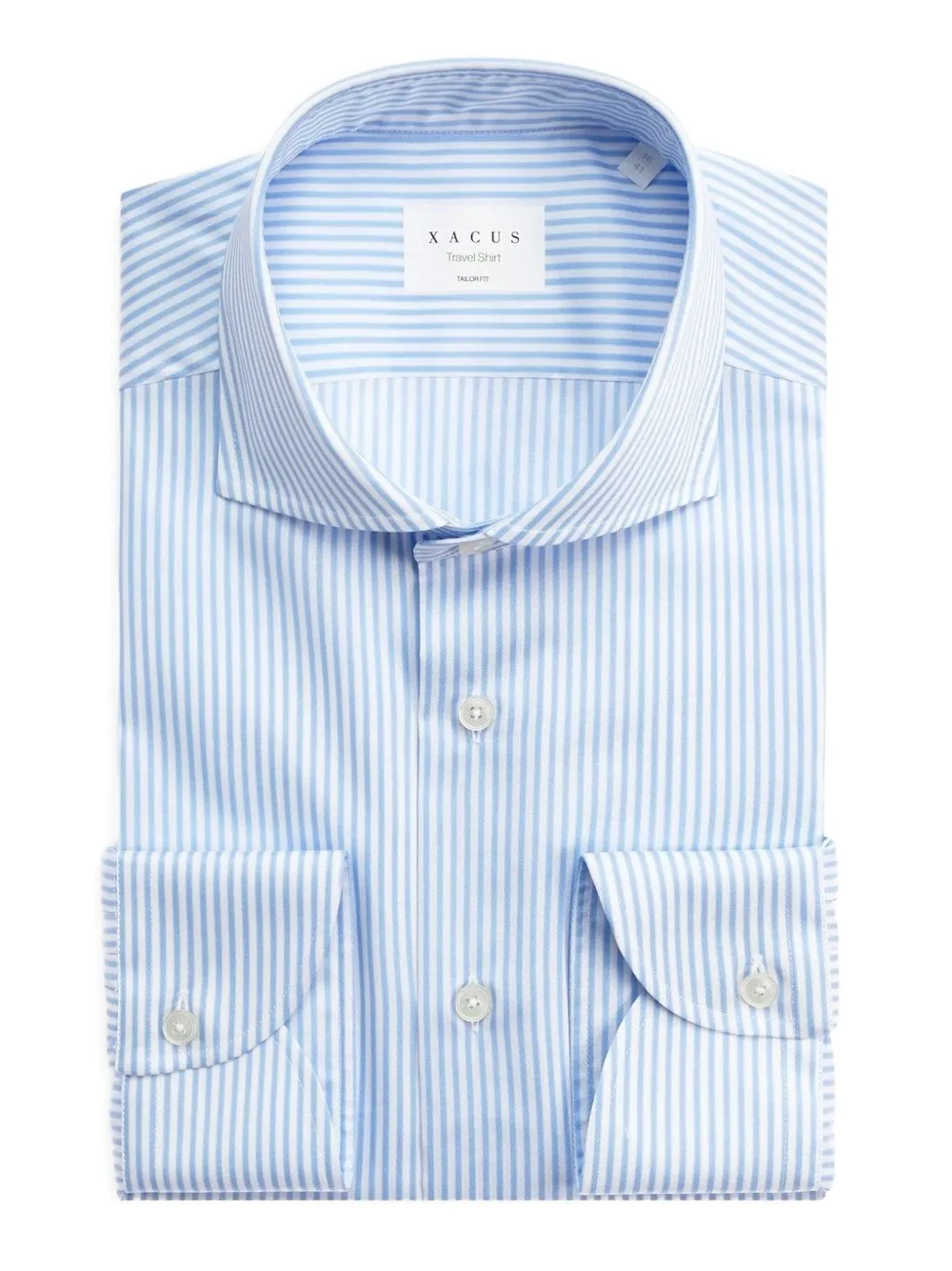 Xacus striped shirt - Blauw