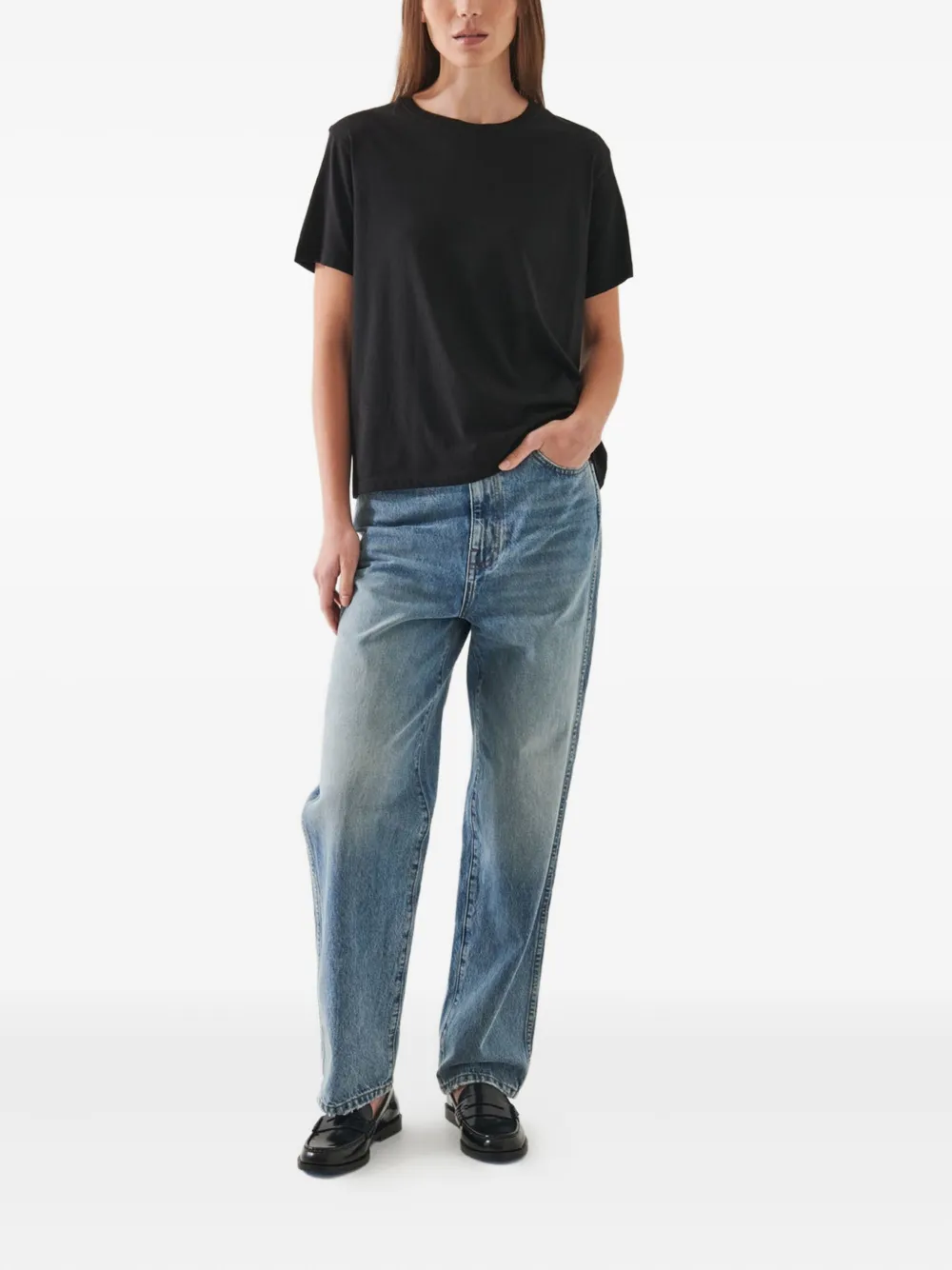 PATRICK ASSARAF Boyfriend crew-neck short-sleeve T-shirt | T-Shirts & Jersey Shirts | Image 2