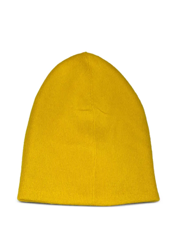 Aztech Mountain Duane Street Cashmere Beanie Hat in Yellow