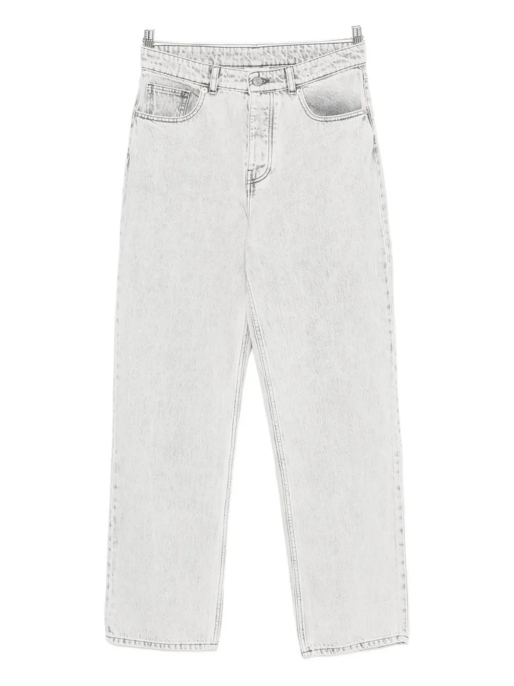 Drôle De Monsieur five-pocket jeans | Grey | Image 1