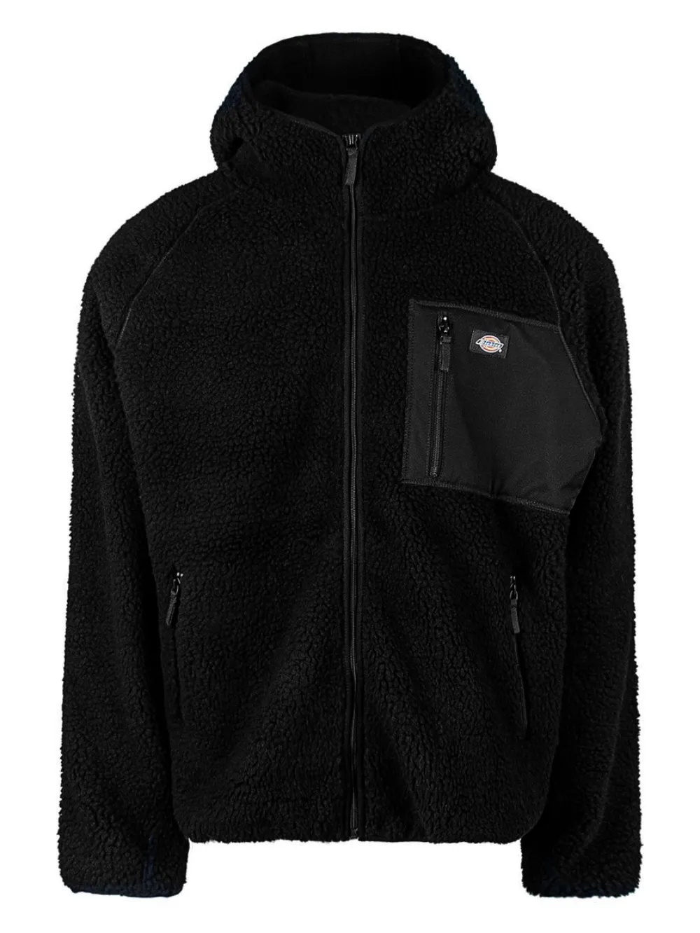 DICKIES zip-up hoodie | Black | Image 1