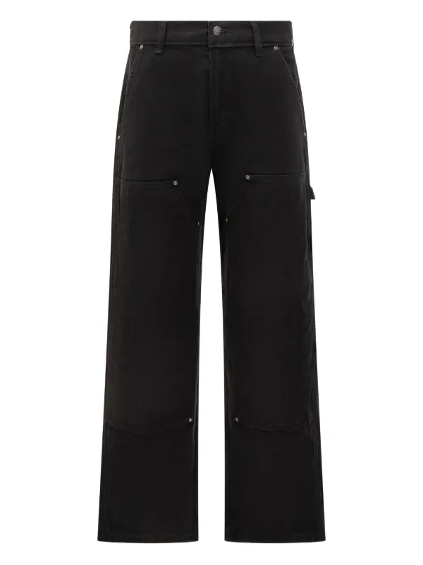 DICKIES ダブルニーパンツ | ブラック | FARFETCH JP