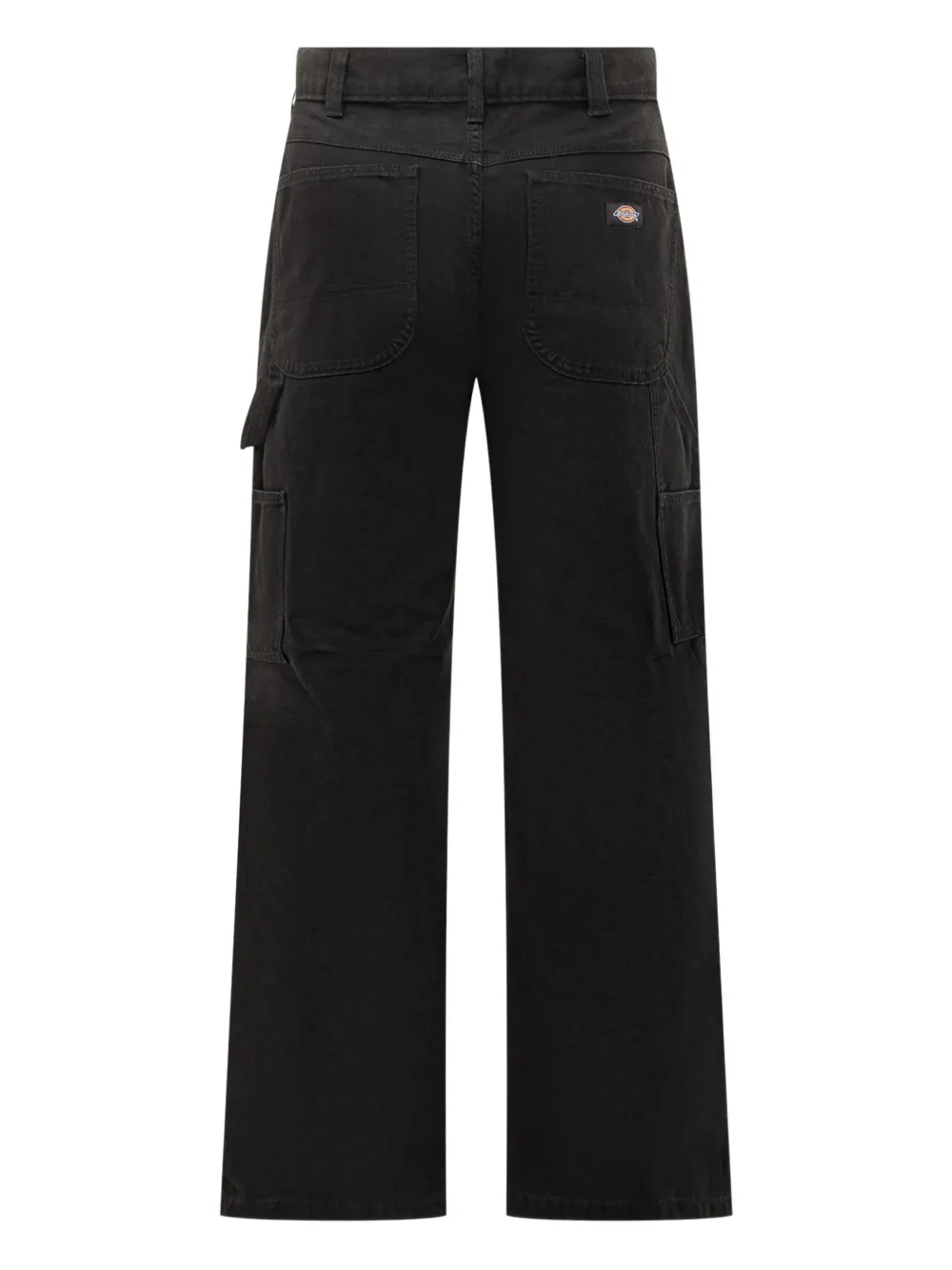 DICKIES Broek met dubbele knie Zwart