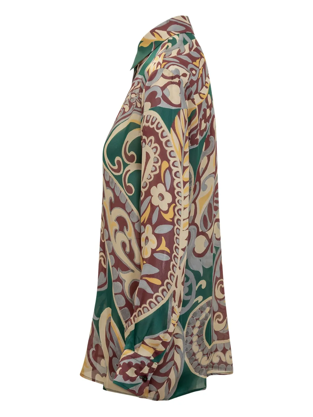ETRO paisley-print silk shirt | Neutrals | Image 1