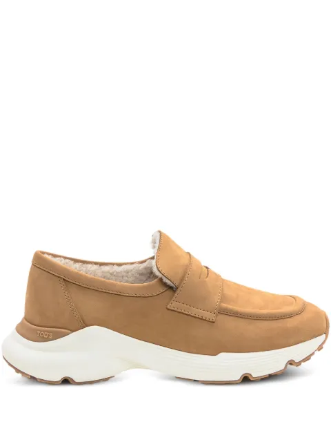 Tod's mocasines con forro de lana