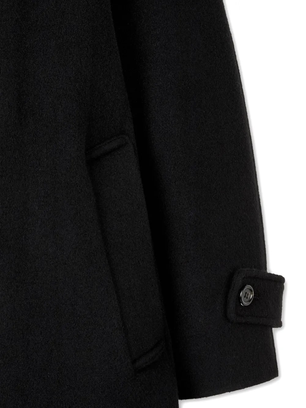 Studio Tomboy Single-breasted Coat In Black