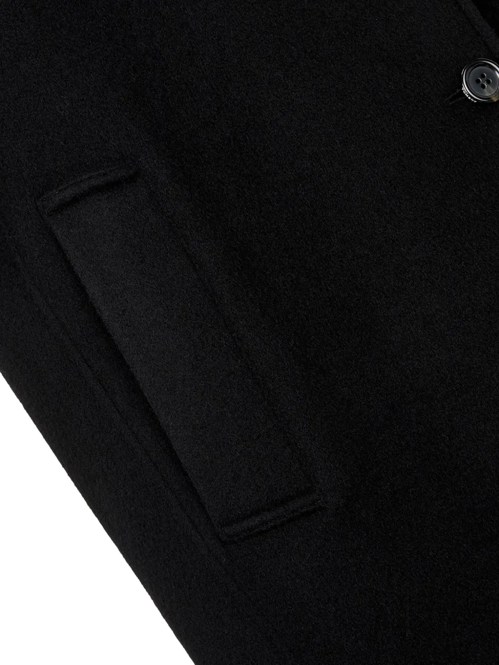 Studio Tomboy Single-breasted Coat In Black