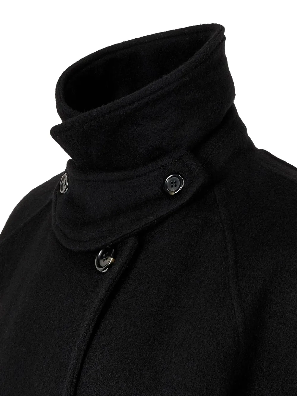 Studio Tomboy Single-breasted Coat In Black