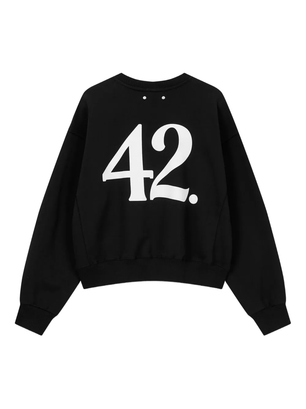 Studio Tomboy Logo-embroidered Sweatshirt In Black