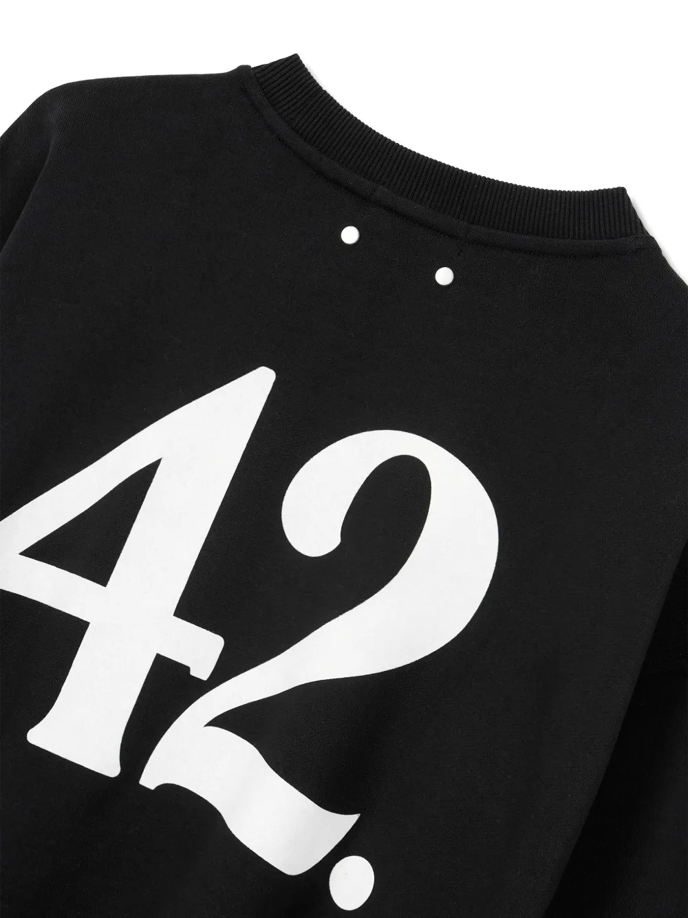 Studio Tomboy Logo-embroidered Sweatshirt In Black