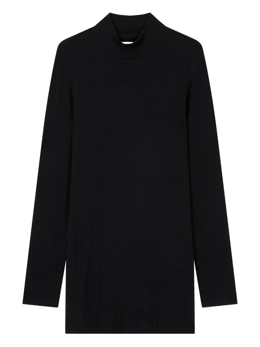 Studio Tomboy Scarf-layered T-shirt In Black