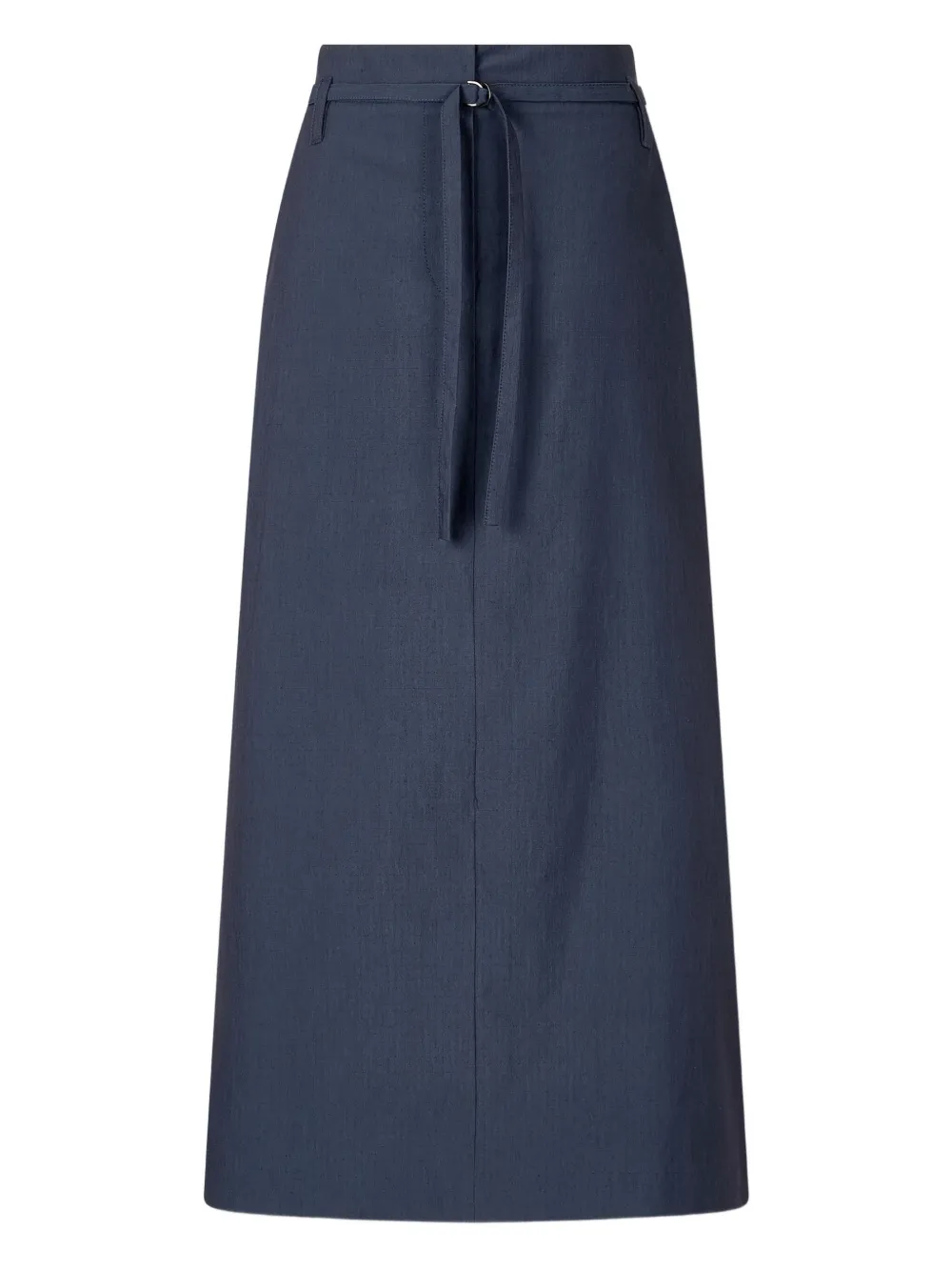 STUDIO TOMBOY ripstop belted long skirt - Blu