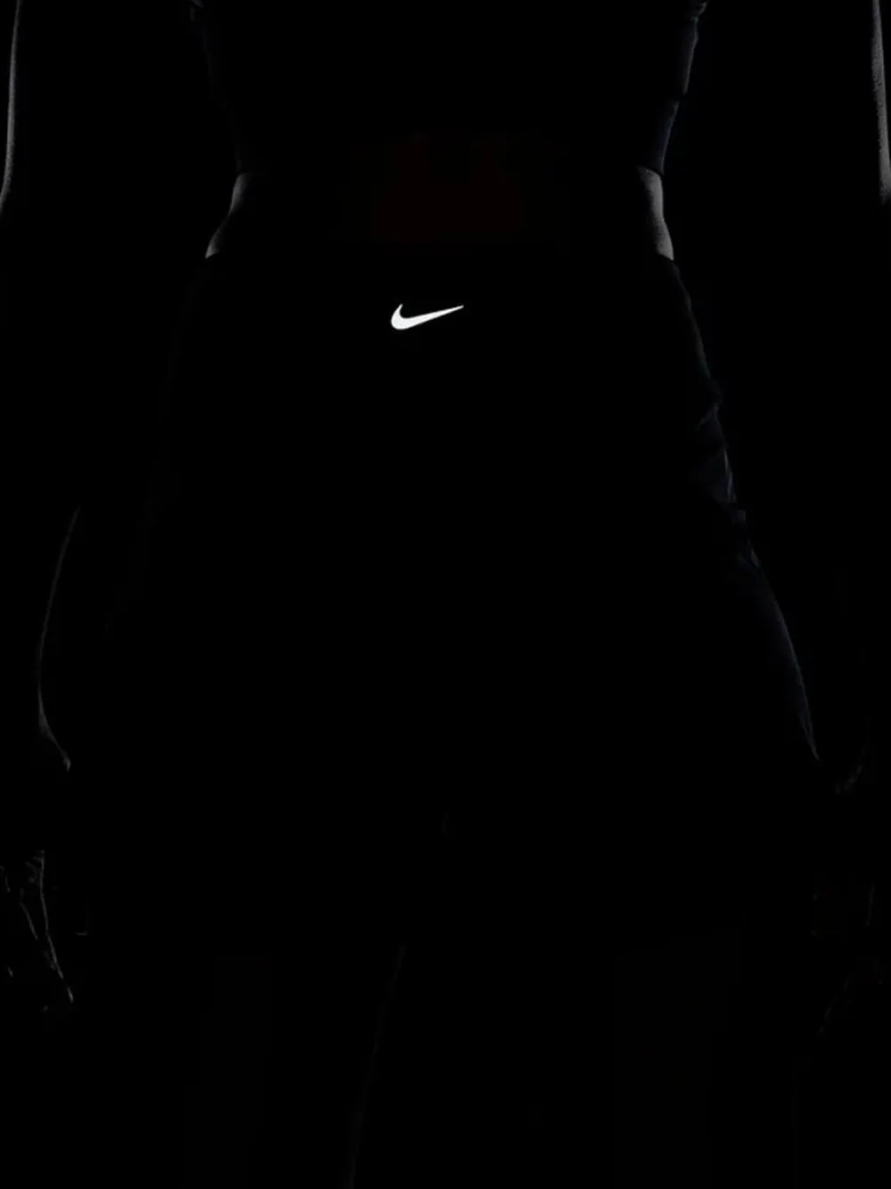 Nike Swoosh shorts Zwart