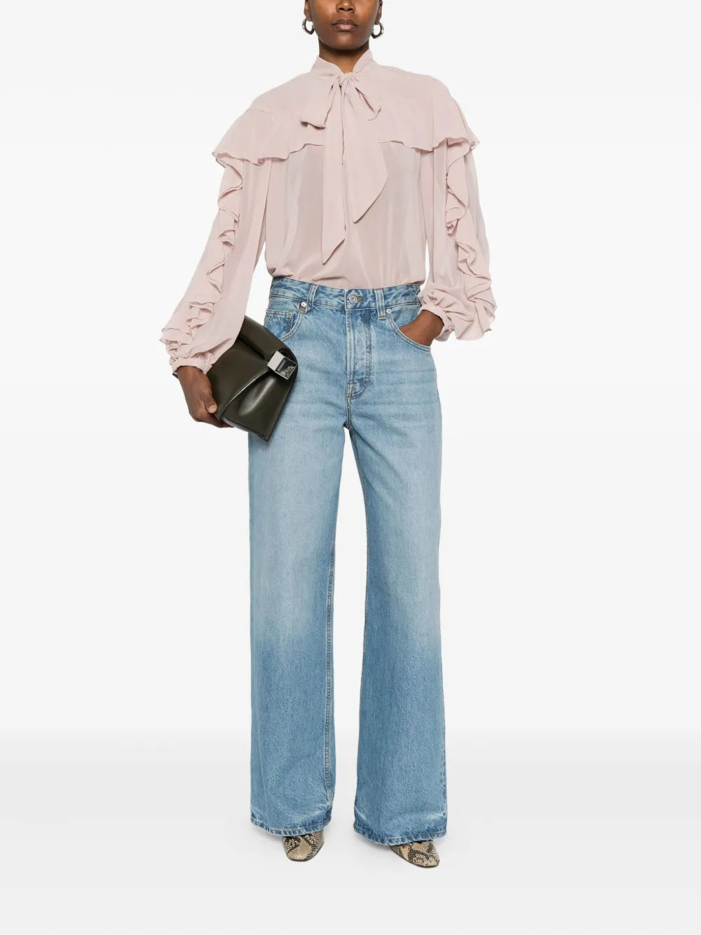 SO ALLURE ruffled blouse | Blouses | Image 2