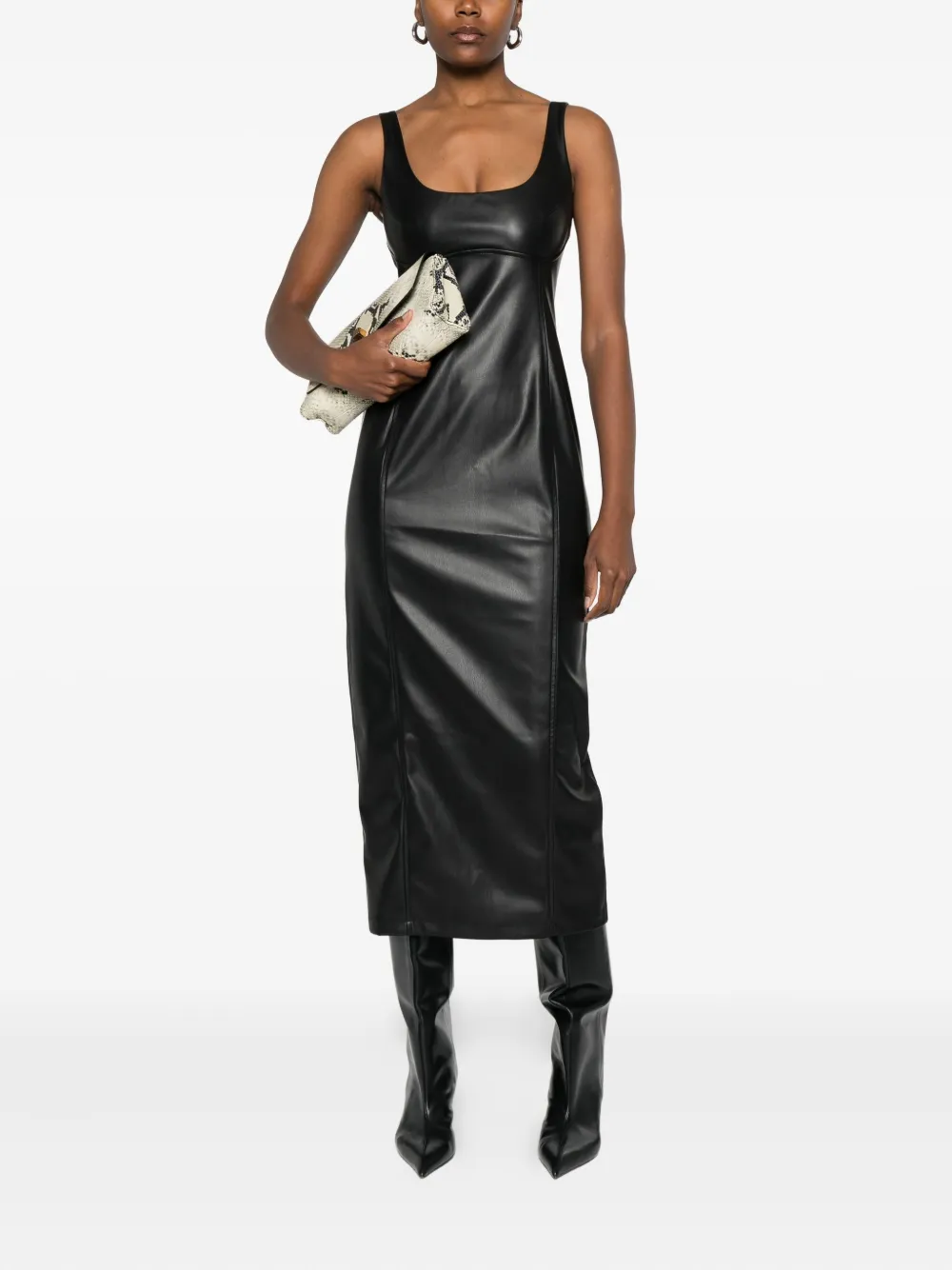SO ALLURE faux-leather dress | Cocktail & Party Dresses | Image 2
