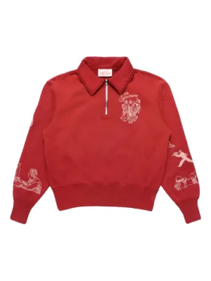 Samuel Zelig ハーフジップ 未使用 Samuel Zelig サミュエルゼリグ ?restaurant 1/4 zip