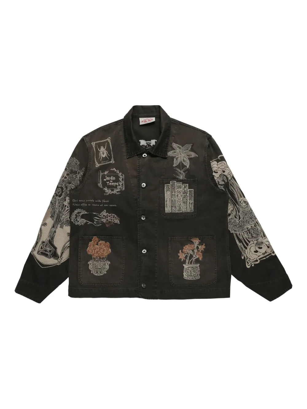 Samuel Zelig Jardine Chore Jacket In Black