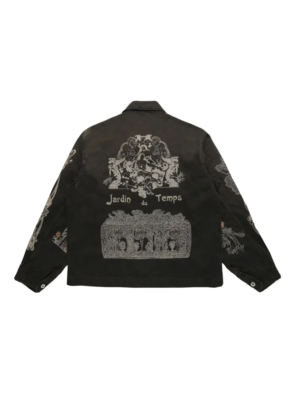 Samuel Zelig Jardine Chore Jacket In Black